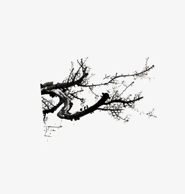 梅花枝头免抠