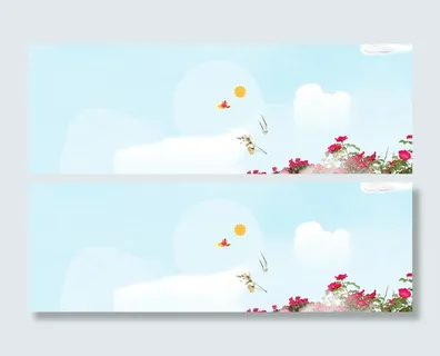 春天banner创意设计淘宝高清