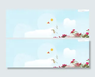 春天banner创意设计淘宝高清