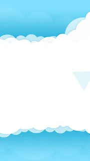 扁平云彩H5背景高清