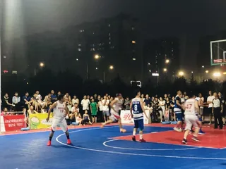 业余篮球赛在潍坊  7高清