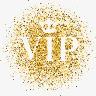 VIP镂空背景卡片矢量素材免抠