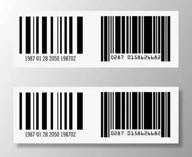 创意条形码免抠