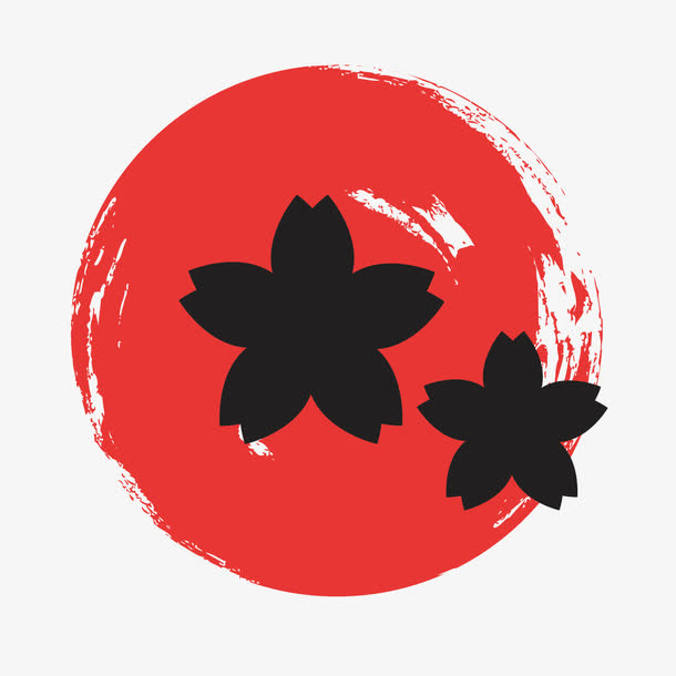 和式花瓣免抠