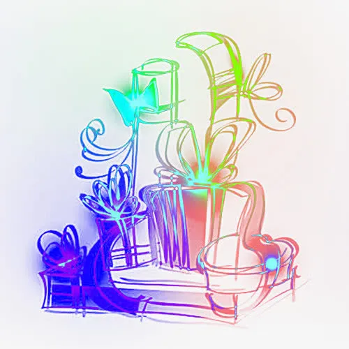 圣诞节礼物免抠