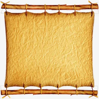 创意合成复古纸张免抠