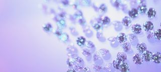 珠宝欧美复古蓝色淘宝海报背景高清