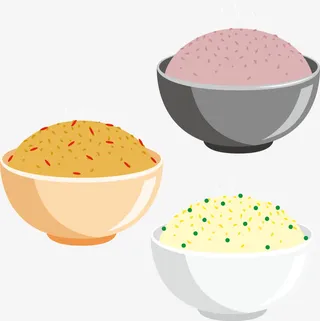 各式大米饭免抠