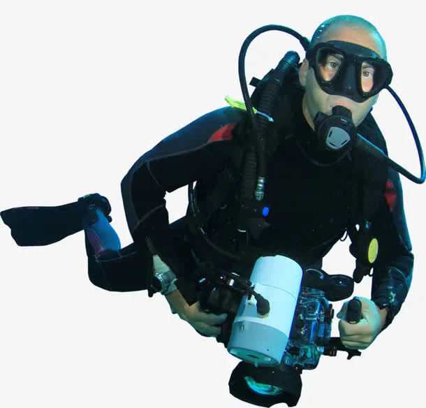 潜水探查免抠
