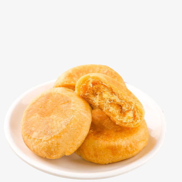 特产糕点肉松饼免抠