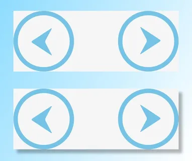 可爱箭头按钮免抠标签元素