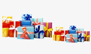 精美礼盒集合大礼包免抠