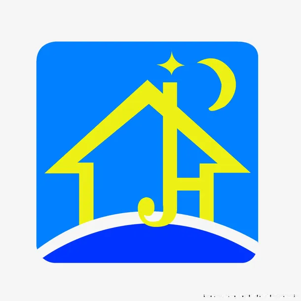 酒店住宿标志免抠