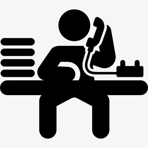 办公室的工作人员图标免抠