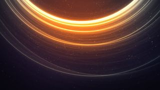 旋转金色光效背景