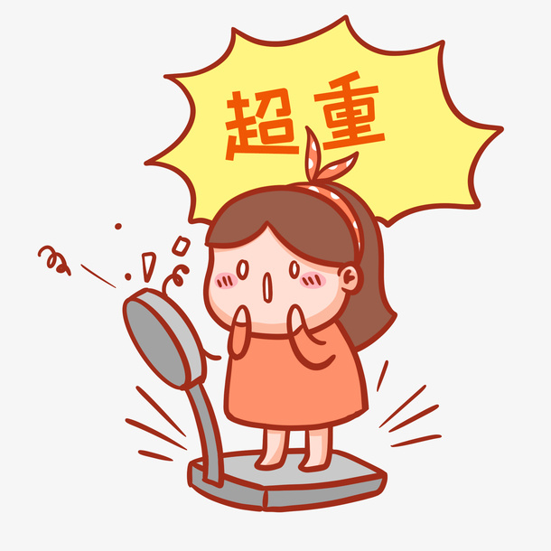 超重表情包免抠