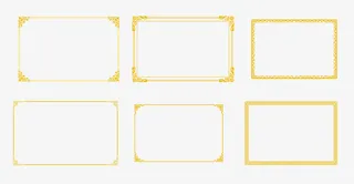 中国风边框免抠