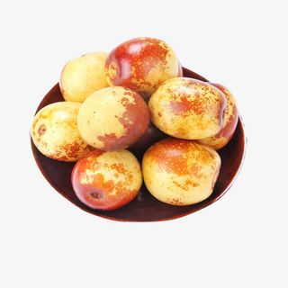 产品实物大青枣一盘免抠