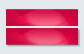 红色背景纹理banner展板免抠