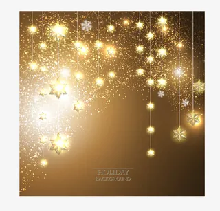 发光的星星免抠