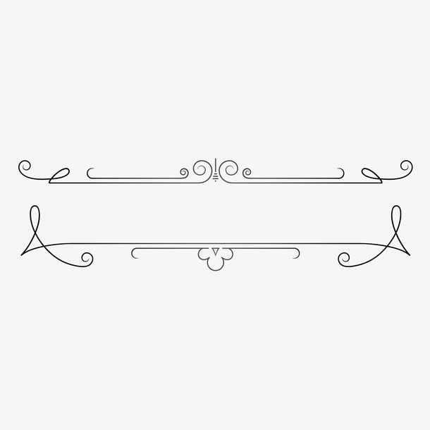 边框矢量素材免抠装饰花纹元素