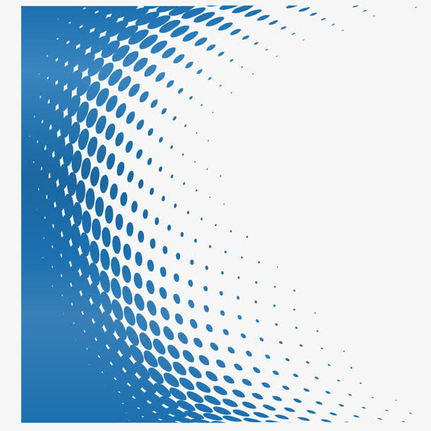 蓝色科技装饰免抠