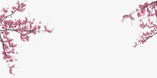 桃花背景素材
