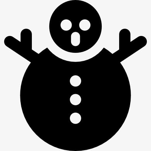 雪人图标免抠