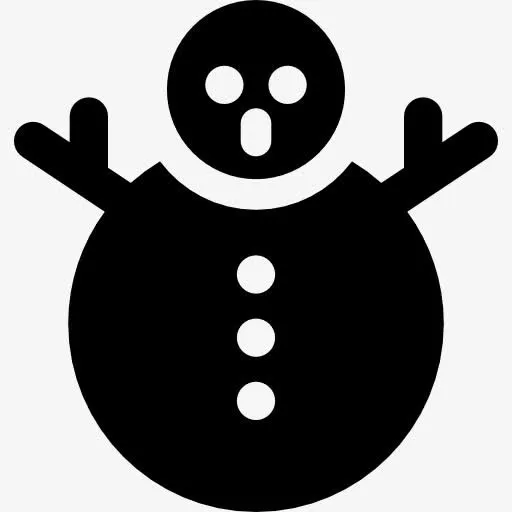 雪人图标免抠