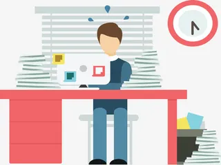 工作压力情况说明免抠