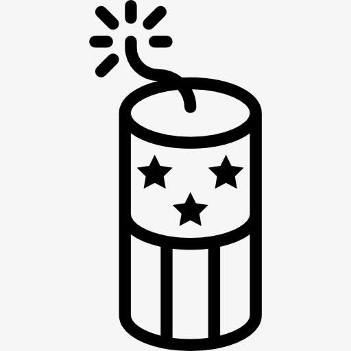 Firecracker 图标免抠