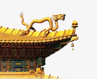 传承中国风龙元素免抠