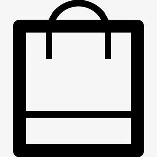 袋携带金融购物购物袋财务免抠