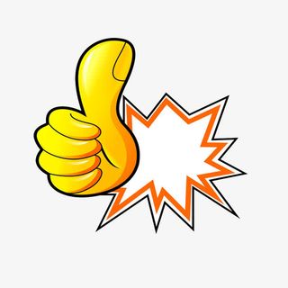 大拇指标签免抠