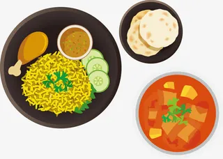 北方火锅面免抠