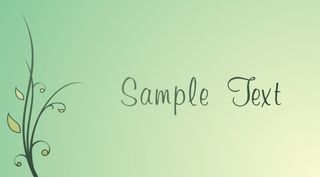 矢量时尚名片模板免抠