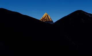 日出、雪山，太阳，夕阳，天空，明月、日落高清