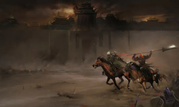 历史故事宣传海报免抠