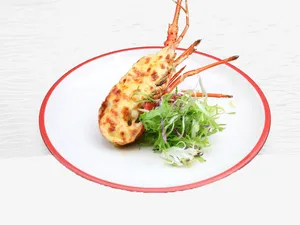 美味芝士焗烤龙虾免抠