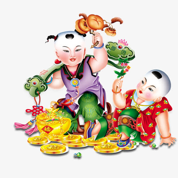 年画儿免抠