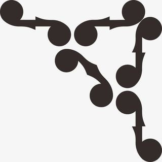 花边角花底纹边框素材免抠