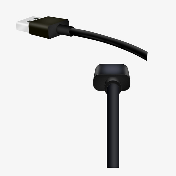 手绘数据线免扣素材免抠