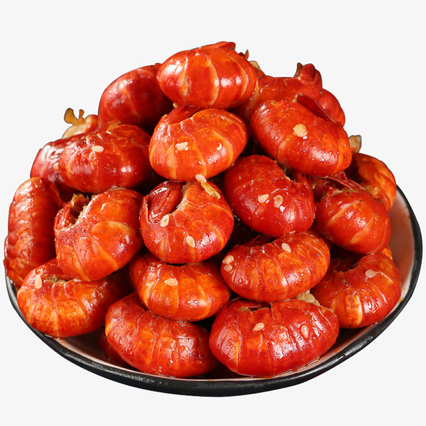 麻辣小龙虾尾摄影免抠