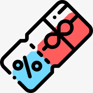 简约优惠劵设计图标免抠