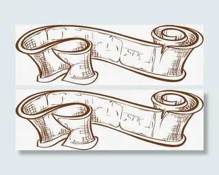 对话框卷轴免抠