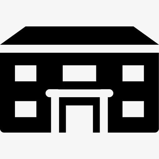 学校建筑图标免抠