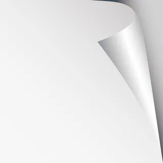 灰色漂亮卷角免抠