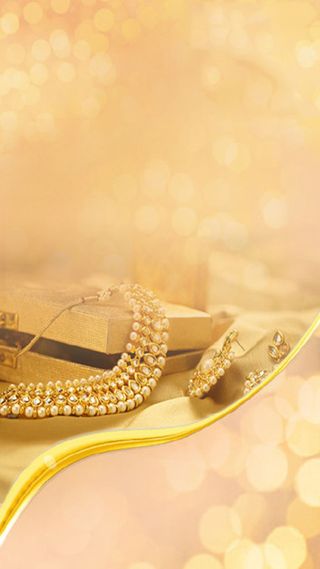 珠宝暖色H5背景图高清