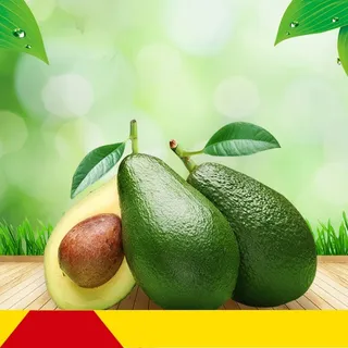 淘宝水果店铺年中大促海报背景模板高清