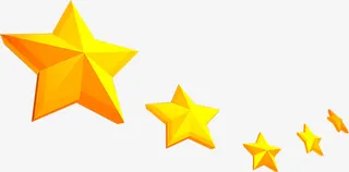 建党节五星图片效果免抠节日国庆节元素